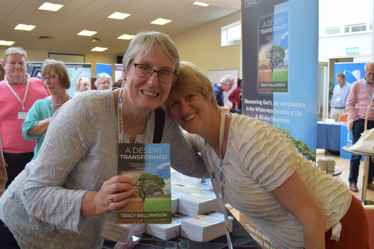 MBMTrust's tweet image. Tracy's had a wonderful Book signing at the CRT with her new book A Desert Transformed - a 40 day devotional