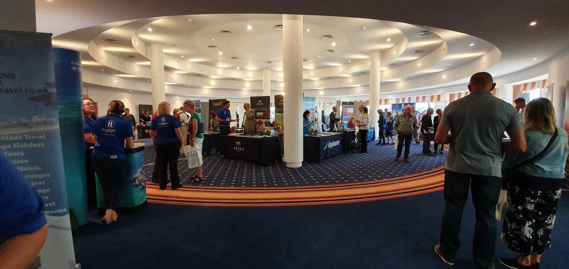 baldwinstravel's tweet photo. The #HolidayInspirations Show 2019 is happening now! Join Baldwins Travel and over 50 holiday operators at the East Sussex National until 3pm! @ESNHotelResort 

#uckfieldevents #eastsussexevents https://t.co/P5Z0vrQIme