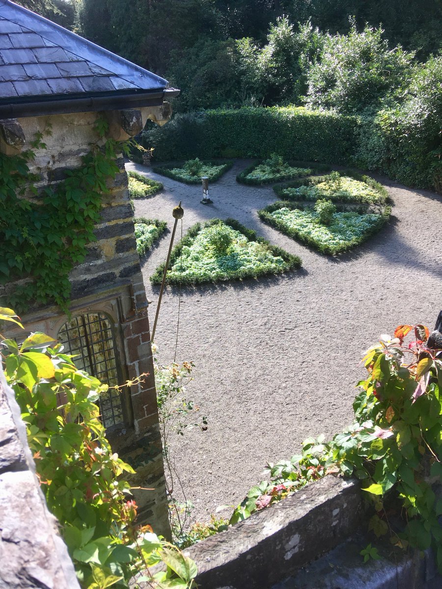 Gwydir is a very demanding mistress and our 'To Do' list is longer than most! Up at 6 this morning and up on the roofs, cleaning all the parapet gutters out before the weather changed. So glad we did because now it's pouring. #preservinghistory #restoration