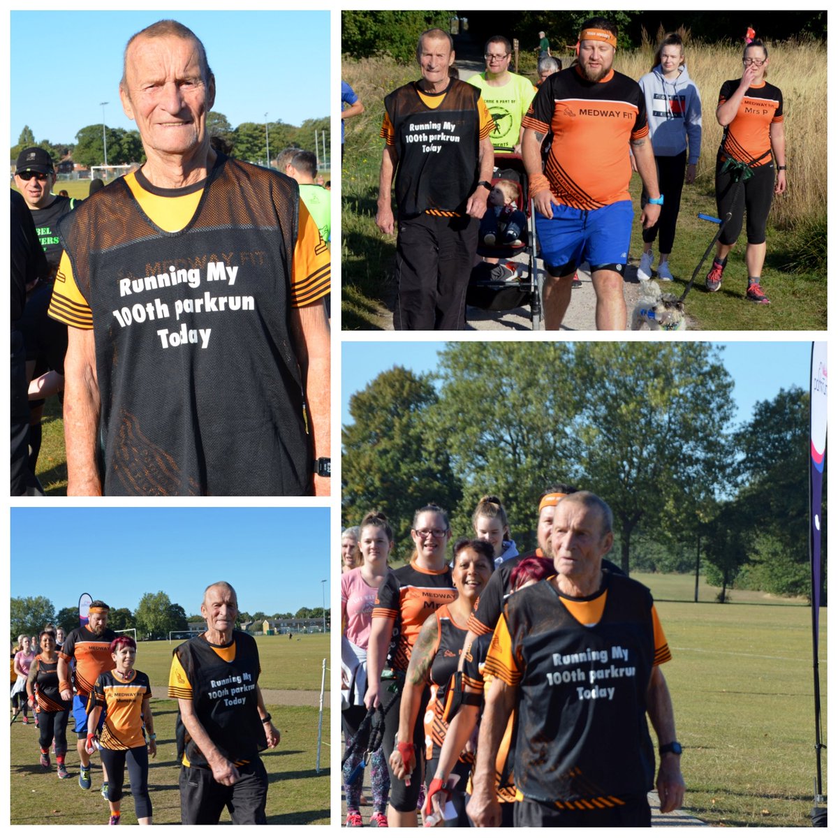 GtLinesparkrun's tweet image. A huge congratulations to Bill Dowsing on completing his 100th parkrun yesterday! He is our first  OCTAGENERIAN to do so. Awesome work Bill 👏👏👏 #loveparkun @parkrunUK
@parkrun @paulsintonhewit @ABetterMedway
@MedwaySport
@KentSport1