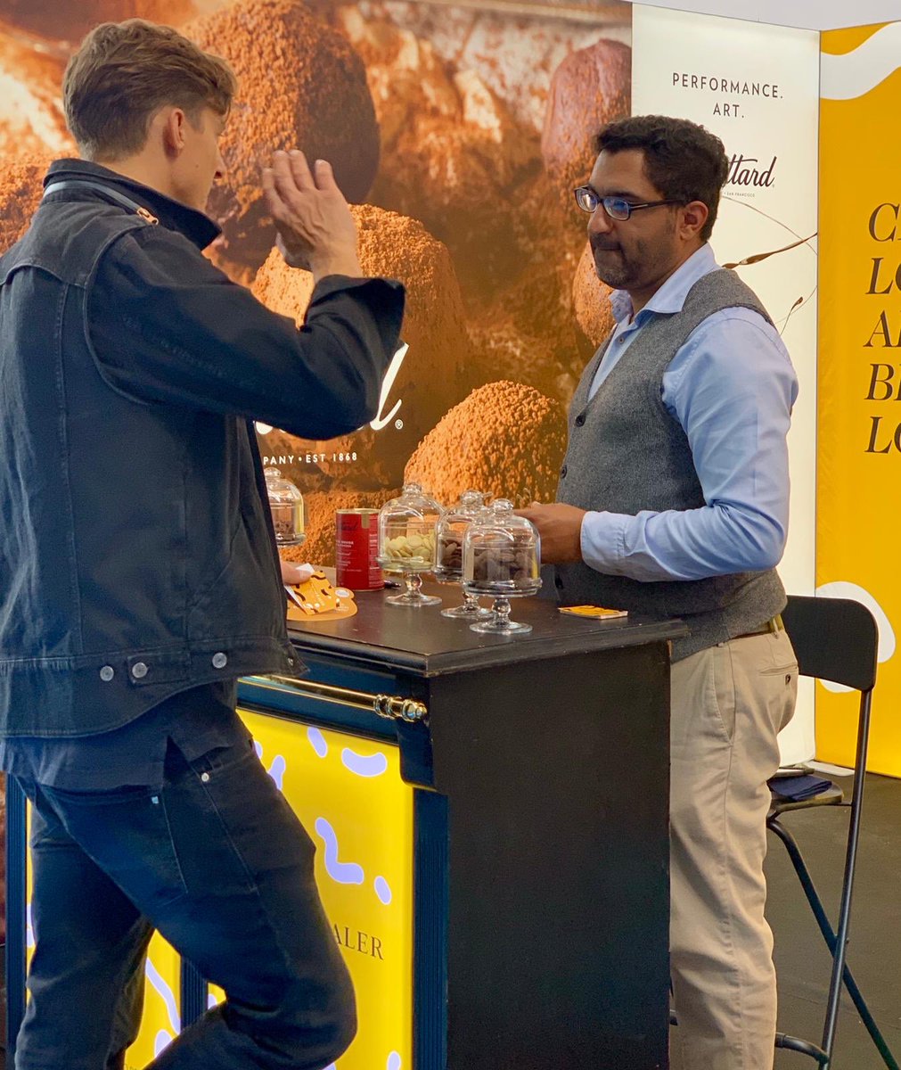 GuittardChoco's tweet image. Come visit Guittard on stand 7E81 #sudback in Stuttgart. On today until Tuesday. #chocodealer
