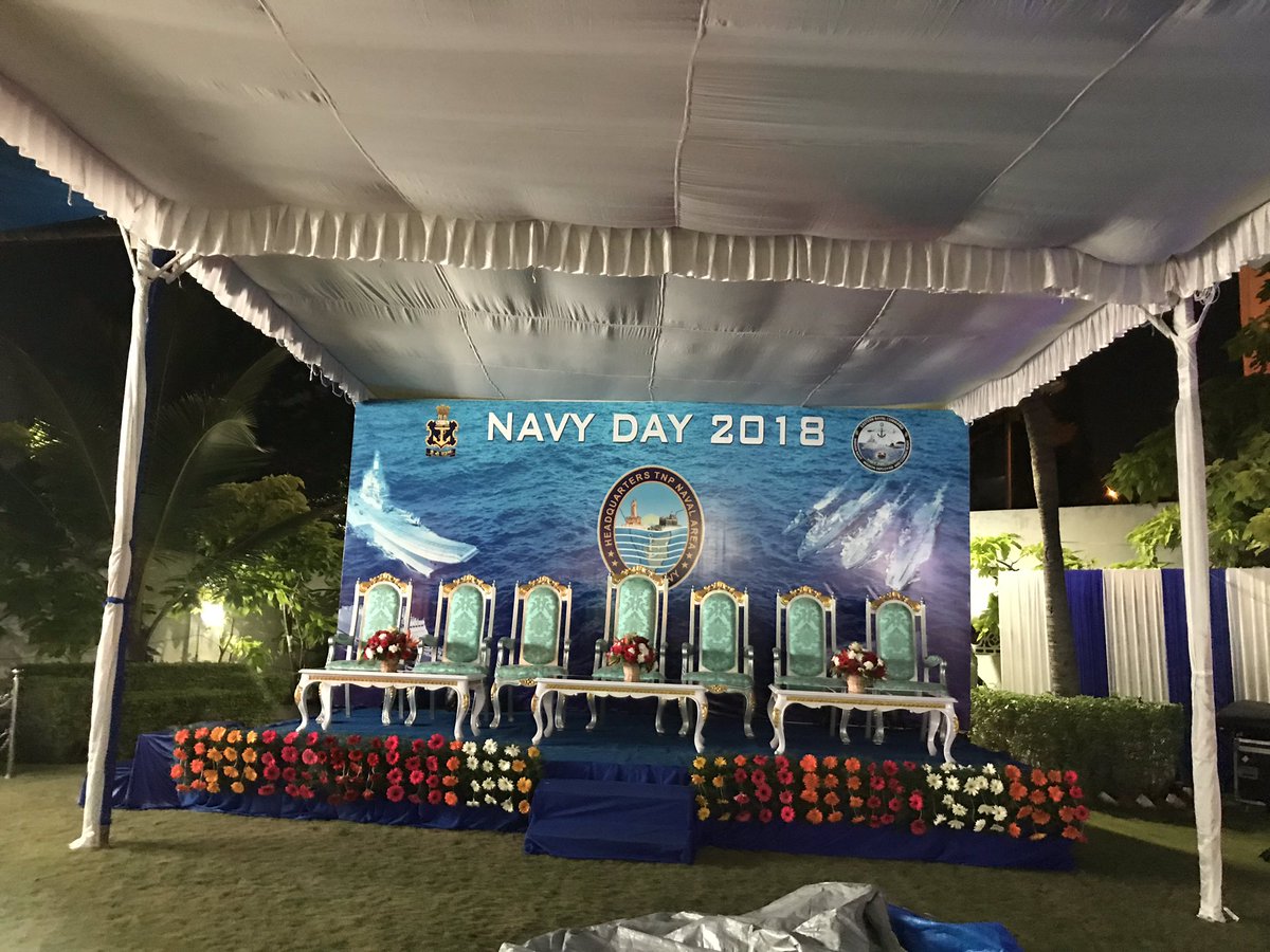 mannan_shah1996's tweet photo. I had the privilege to work with Indian Navy in 2018. We organised Navy Day at the FOTNA’s residence. Chief guest of the event Hon’ble Governor of Tamil Nadu Shri Banwarilal Purohit #Events #Chennai #Inspireevents https://t.co/wyFJXNmJVP