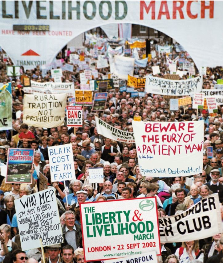 CAupdates's tweet photo. Seventeen years ago today 407,791 people marched through London on the @CAupdates Liberty & Livelihood March to defend our way of life. #IWasThere
#Libertyandlivelihood #countrysidealliance https://t.co/YaA7E3XGOO