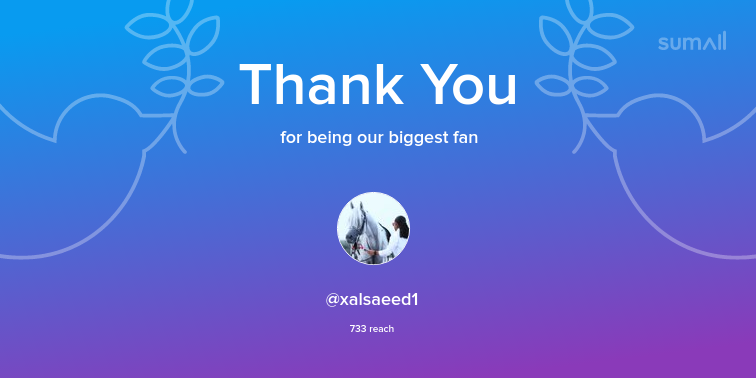 ForYouh123's tweet photo. Our biggest fans this week: xalsaeed1. Thank you! via https://t.co/UX9too6LSf https://t.co/XGSchHhPtb