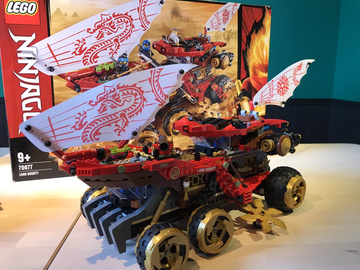 仏と書いて イムチャンネル Ar Twitter 陸上戦艦バウンティ号が完成しました ただ ニンジャゴーの内容が全く分からんww