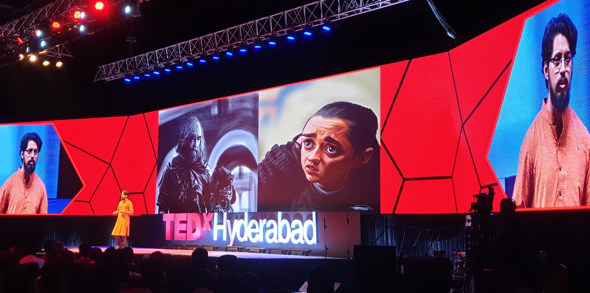 Sri Priyatham is an award-winning Illustrator, and the only artist from India to work on Stranger Things talks about the struggles of creativity and overcoming. #TedxHyd #limitless