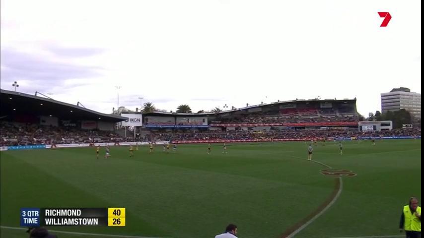One quarter to go. 

Will it be the Tigers or Seagulls?

Stream live and free 👉 <a href="/7plus/">7plus</a>