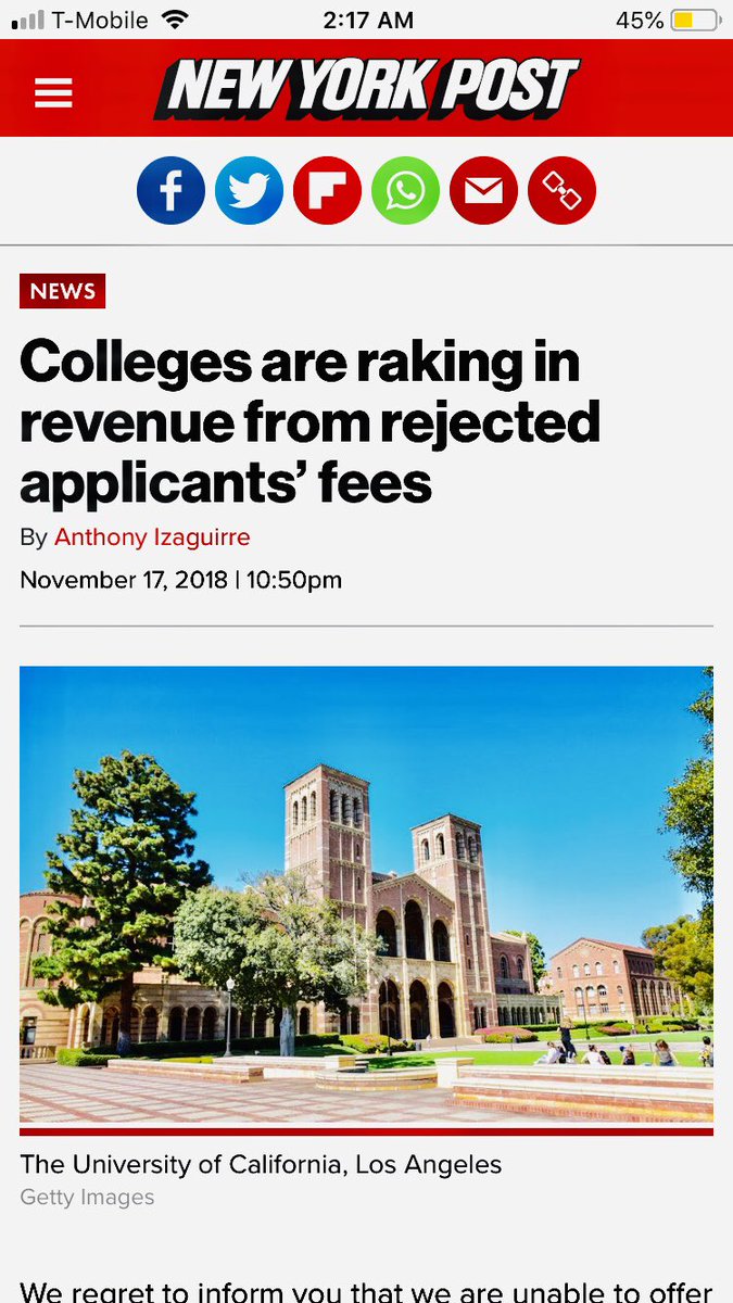 ApplyEdSure's tweet image. #college #applicationfees #students #admissions