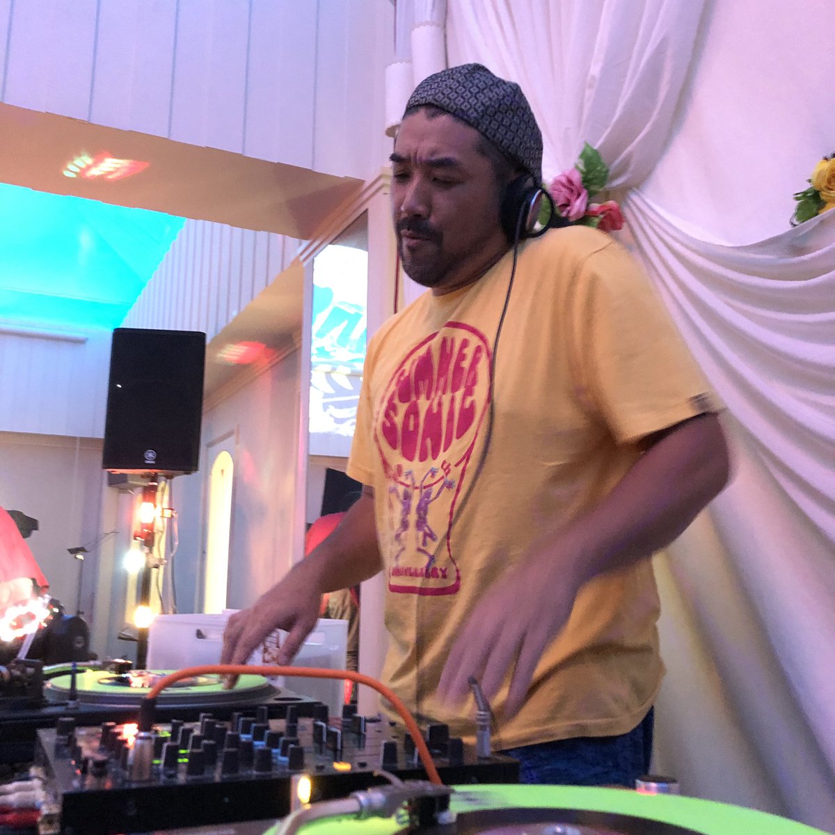 LIVEKING4's tweet photo. EAST 5番手 DJ 鉄五郎！！！
#LIVEKING2019 https://t.co/kgWyvYbKuM