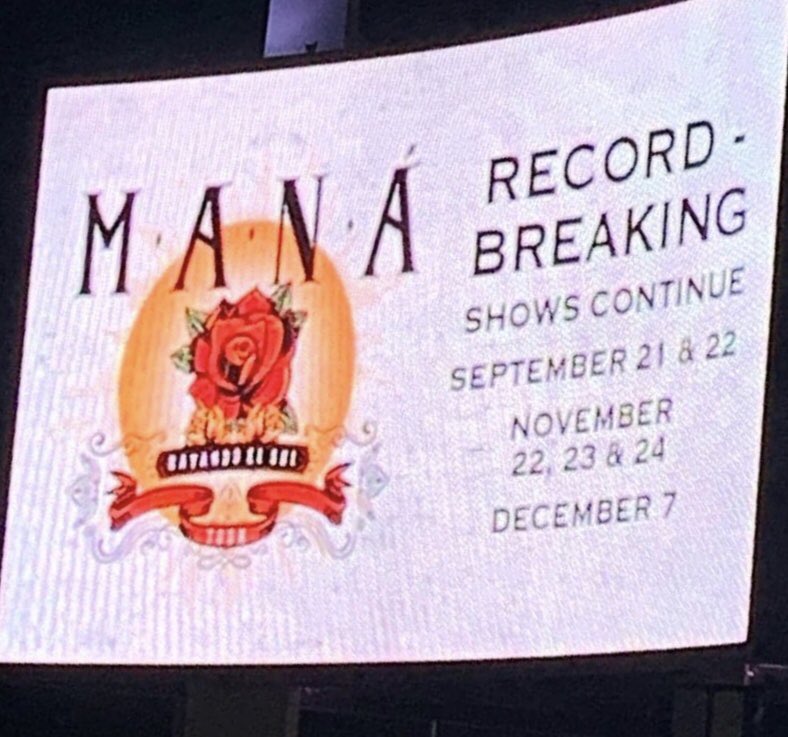 Felicidades a <a href="/manaoficial/">Maná</a>  mis respetos un éxito roturno @theforum felicidades espero estar ay Nov/22-23-24 y o Dic 7 <a href="/manaoficial/">Maná</a> 👍🏼💯👆🏼