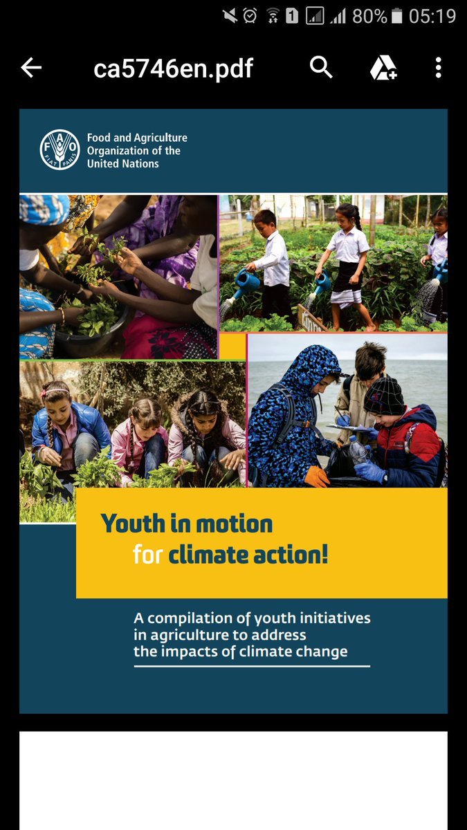 lizgulaz's tweet photo. The @FAOclimate @FAO #Youth in motion for #Climateaction book was launched yesterday at the #YCAS and is finally out. Was glad to be part of the reviewing team and my name is acknowledged not only once but twice☺. #climatecollapse #ClimateAction #ClimateEmergency https://t.co/QnPGXXoncW