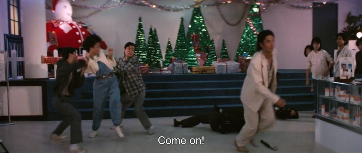 BBW_BFF's tweet image. Jackie Chan's POLICE STORY is a Christmas movie