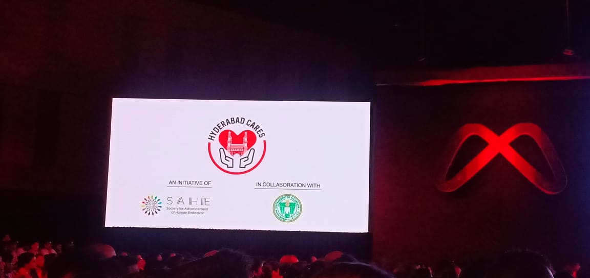 #HyderabadCares Launch by @jayesh_ranjan @viiveckverma
@antonvipin
An Initiative of #Sahe in association with #GovtofTS  

#Tedxhyd @tedxhyd #Limitless