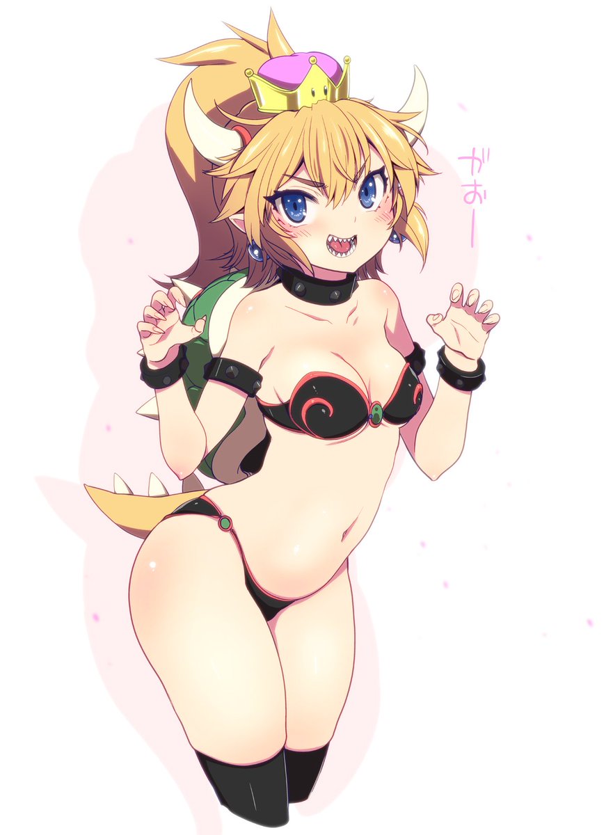 MidniteTreasur1's tweet photo. Here we have some amazing, slightly lewd art of Princess Bowsette who was created from the character Bowser in the Mario games. 💚
#Bowsette #PrincessBowsette #SuperMario #AnimeArt #lewdart #lewd https://t.co/RYW1ckMccP