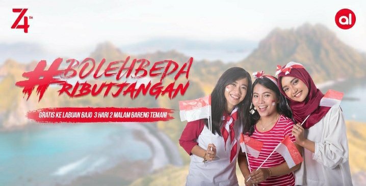 Mau liburan ke LABUAN BAJO GRATIS bareng sama temen kamu? Ikutan kompetisi foto BolehBedaRibutJangan aja, ALovers! Yuk, langsung ikut kompetisinya dan dapatkan info selengkapnya di sini 
AkulakuKreditOnline AkuBisadgnAkulaku