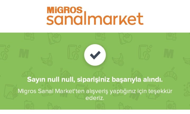 Yeni DJ adımı buldum. Teşekkürler <a href="/MSanalMarket/">Migros Sanal Market</a>