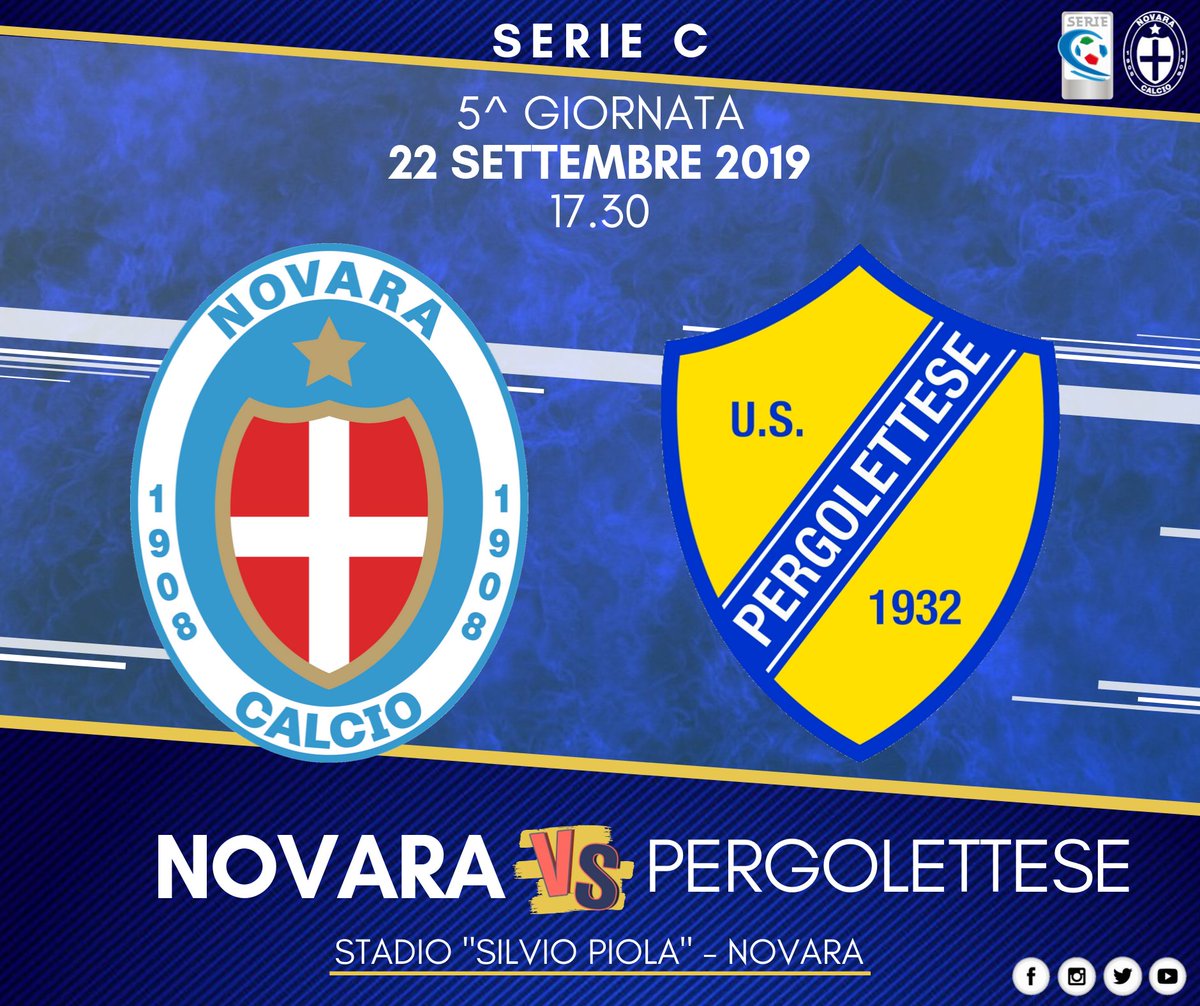Novara__1908's tweet photo. 💥 M A T C H D A Y 💪🏻
Dopo il pareggio di #Pontedera, gli #azzurri tornano al Piola dove fin'ora non hanno subito alcuna rete ⛔ 0 goal
🆚 @USPergolettese
🕣 ore 17.30
🏟 Stadio "Silvio Piola"
#ForzaNovara #AndumaFiöi #NOVPER #InsiemeRicominciamo https://t.co/TgtgVkCLgd