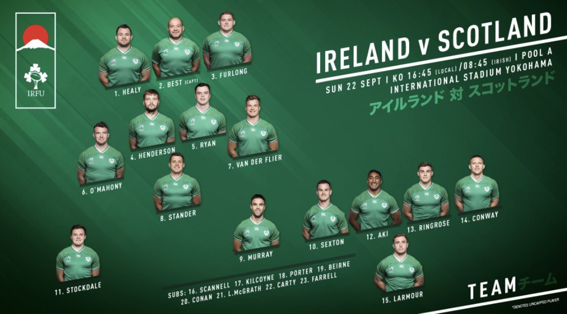 Just less than 10 minutes before kick off! 

Enjoy the breakfast essentials of Bacon, Sausage, Pudding, Eggs &amp; Hash Browns while watching Ireland v Scotland. We are now open to serve you breakfast.

Come on Ireland! 🇮🇪