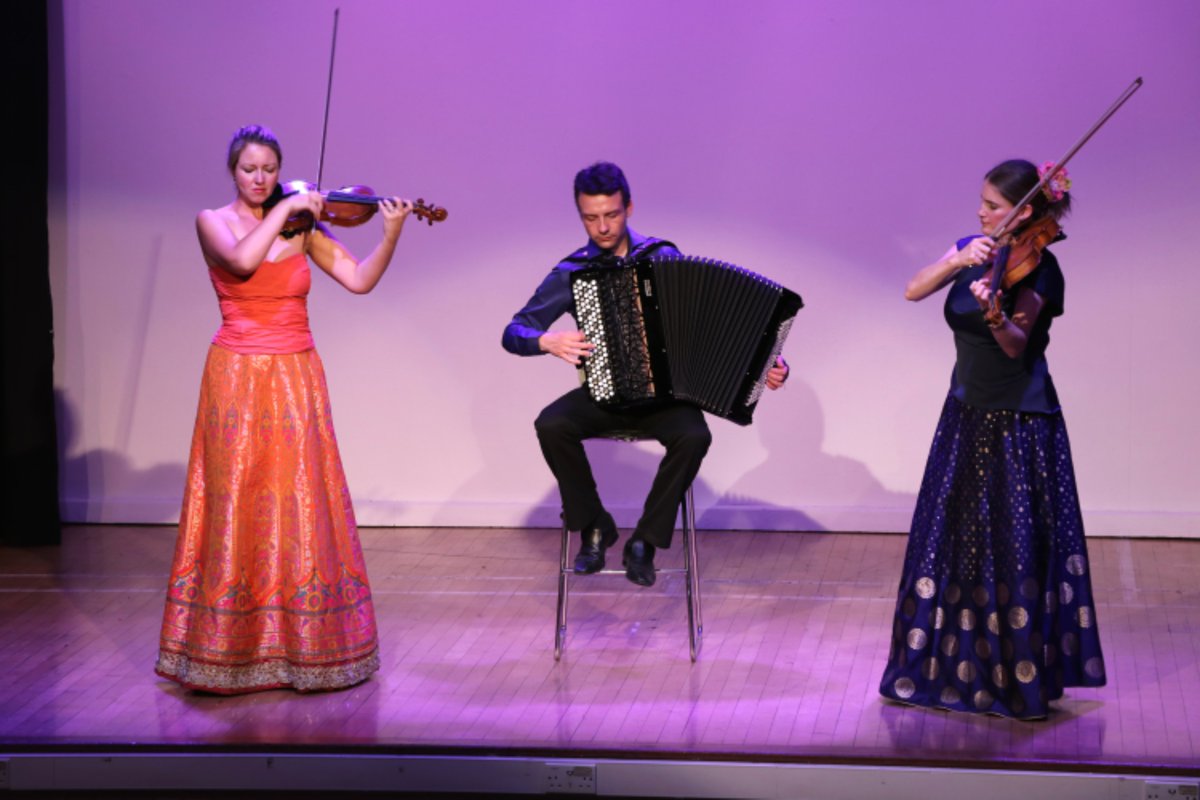 KosmosEnsemble's tweet photo. On our way to our concert tonight in Ripon! 22nd September, 7.30pm Helperby Millenium Hall, Ripon International Festival: https://t.co/ywWhm4LO4M @Harrietviolin #violin @MilosAccordion #accordion #meghamilton #viola @NimbusRecords #whatsonripon #concert #livemusic #yorkshire https://t.co/oEhseYRLpz