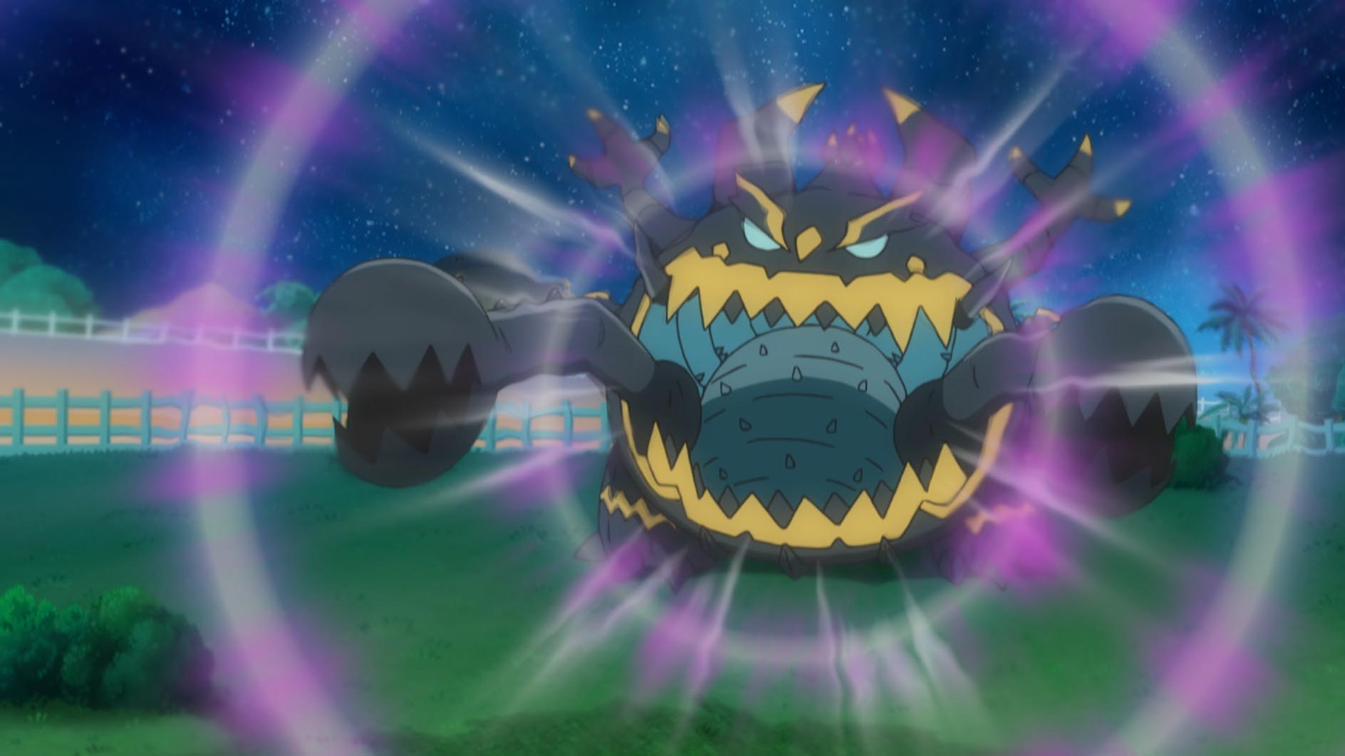 ポケモン公式ツイッター 今日のアニポケ アローラポケモンリーグで優勝し 初代チャンピオンとなったサトシ その表彰式の途中 突如ウルトラビーストのアクジキングが現れた 会場を破壊するアクジキングに対し サトシたちがゼンリョクで立ち向かう