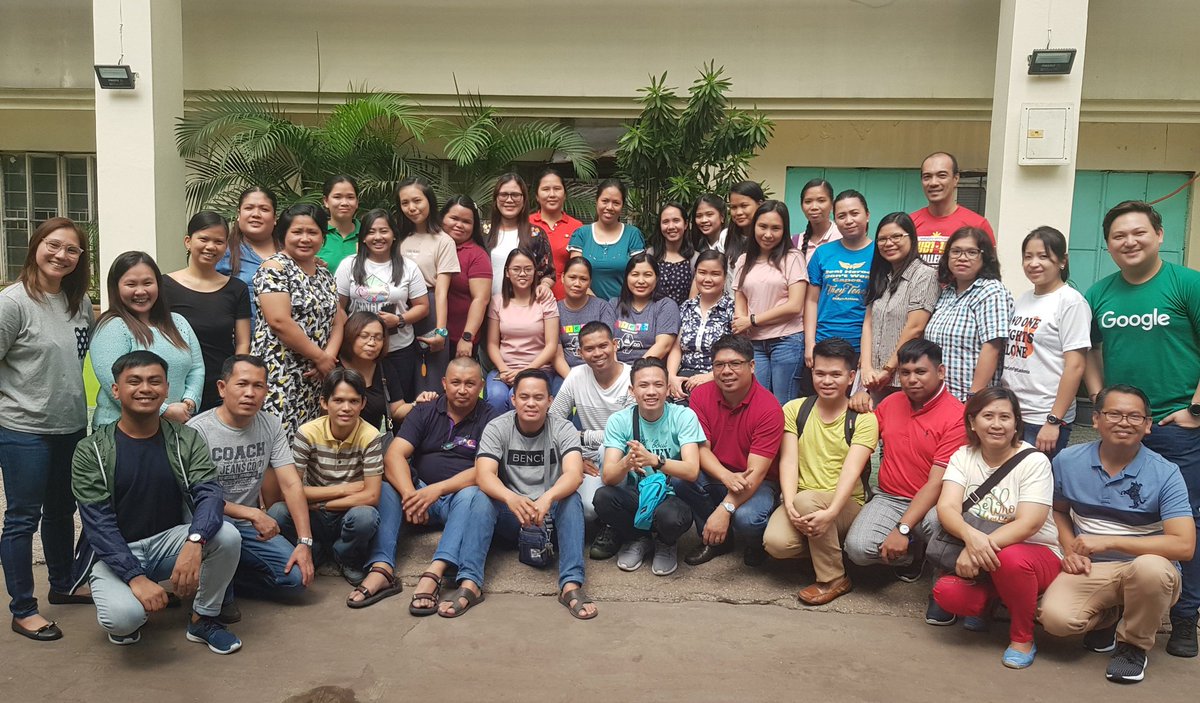 adrianlukecruz's tweet photo. Training 40 teachers at Google Certified Educator Level 1 Bootcamp at Moonwalk National High School #GoogleForEducation #GCELevel1
#LukeBeyondTheClassroom
Sept 20, 21 & 22, 2019 https://t.co/LmYnN8Dmu6