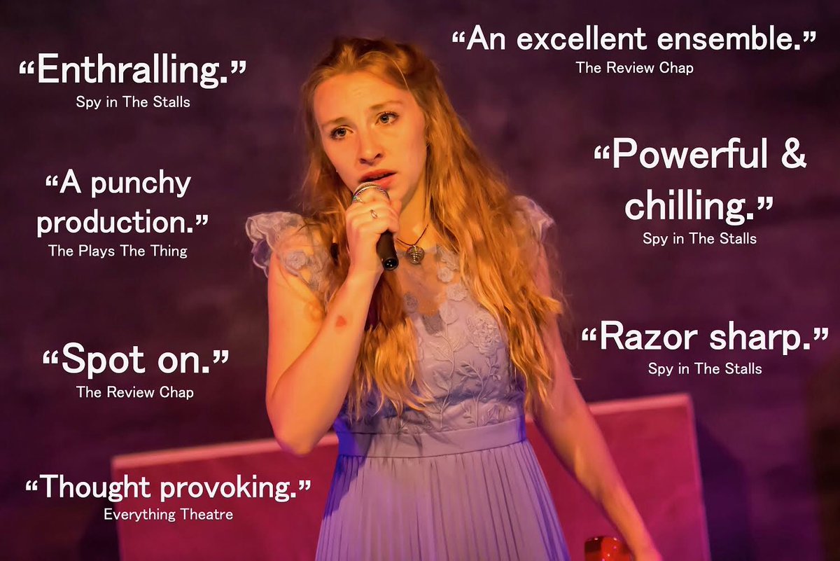 ★ ★ ★ ★ At 4! Last performance today at 4pm <a href="/eigengrau_play/">Eigengrau // Waterloo East Theatre</a> <a href="/WaterlooEast/">WaterlooEast Theatre 💙 🏴󠁧󠁢󠁷󠁬󠁳󠁿</a> Also #OffComm nominated!