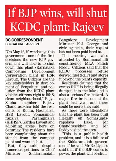 Manya23's tweet photo. @msrbommanahalli You will never have a better time than now to fulfill your commitment to close down KCDC.@rajeev_mp You have assured us that #KCDC  will be shut.@Tejasvi_Surya we request your active involvement in this movement. 
#ShutdownKCDC @KHHSPRWA @BBMP_MAYOR https://t.co/ED93UMOEVp