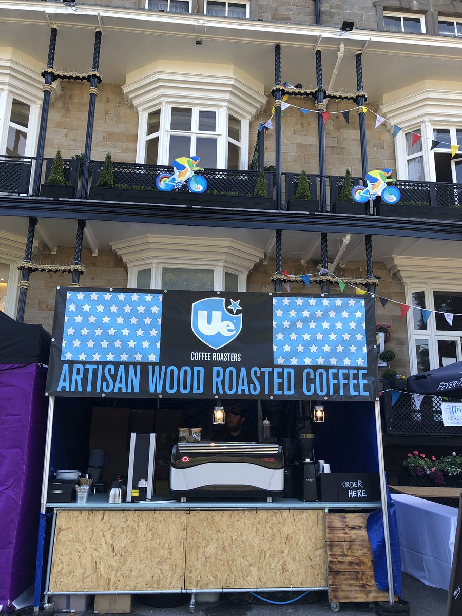 4500 people descending on Harrogate at 6am this morning for the #UCIRoadWorldChampionships  #uciworldchampionship  fantastic crowd for the sportif this morning