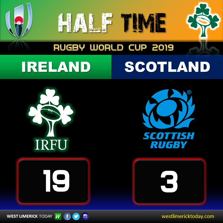 WestLkToday's tweet photo. What a half from Ireland who are well in control of this match. Three tries on the board already 🇮🇪🏉💪🇮🇪 https://t.co/tQIruo3oHU