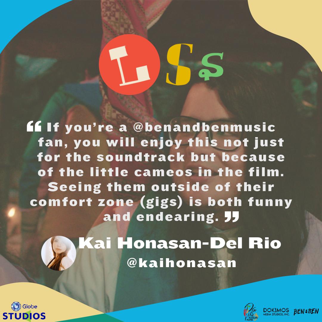 We stan musicians supporting musicians! 😍 #LSSTheMovie now on its 2nd week! bit.ly/LSS-BOOKNOW