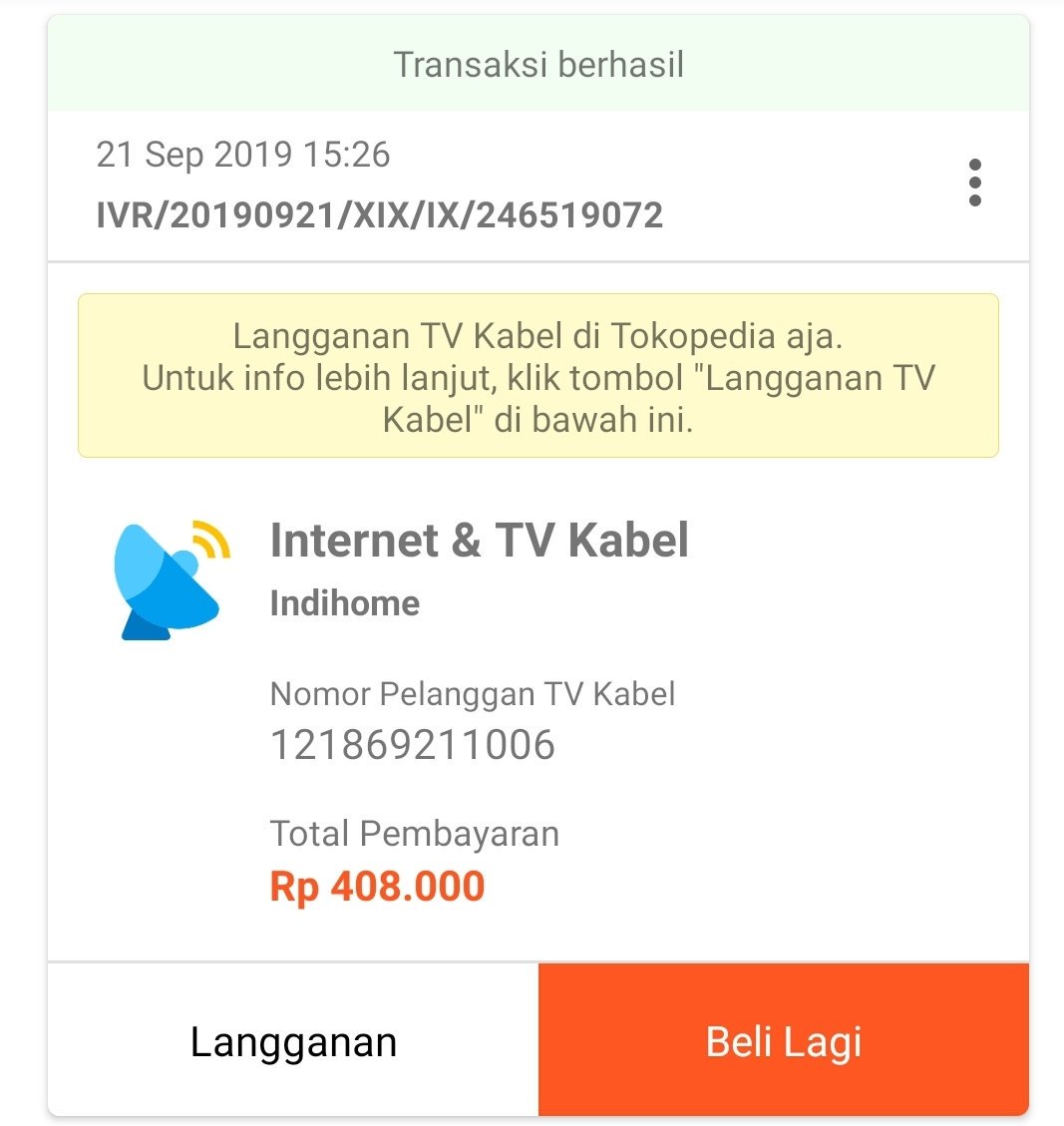 STHDbyte's tweet image. cp: 0812-9936-1545 mohon bantuannya utk tiket gangguan. a/n wiratama, baru melakukan pembayaran los merah @TelkomCare