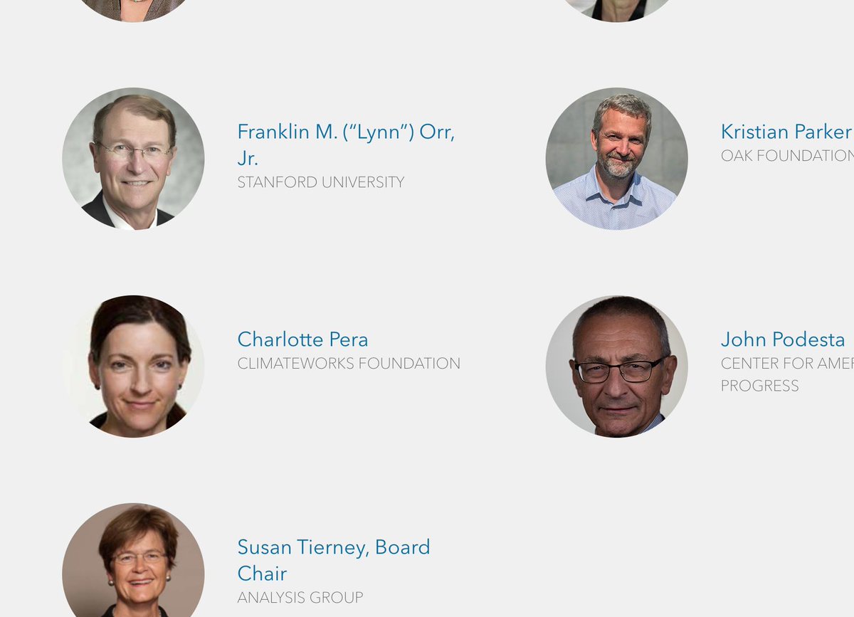 Remember John Podesta of HRC fame? you know, the emails and wikileaks? He's on the Board of CAP supporter Climate works. The money is incestuous, and Warren is an INSIDER. Don't confuse her w/new progressive movement.