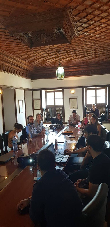 EPUMconsortium's tweet photo. EPUM Nicosia Intensive workshop has been successfully completed this week!!
Mixed groups of students @UCYOfficial @SapienzaRome @UPorto @skuor_tu @bartlettSDAC explored the possibility of combining different urban morphology approaches to analyse the urban form of Nicosia. https://t.co/npmUbOc4ak