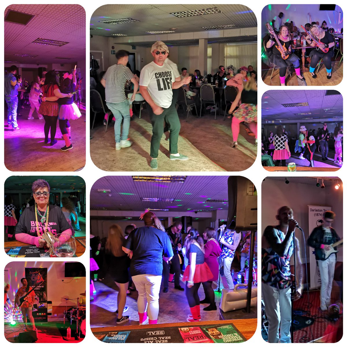 Then to top of winning the 3 points we had the amazing <a href="/essential80s/">Essential 80s Band</a> at the club last night for our darlo club night! What an amazing night was had! Costumes were epic! So yesterday was long, hard and bloody tiring but we go again today for the ladies at 2pm. #darloaywe