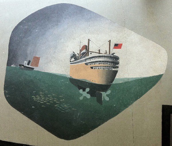 Greenside School Open today 12-5pm as part of OpenHouse London - architect Erno Goldfinger - mural by Gordon Cullen - free guided tours - vintage tearoom #OpenHouseLondon #w12 #architecture #twentiethcentury #midcenturymodern <a href="/AskewVillage/">Askew Business Net</a> <a href="/AskewMag/">Askew</a> @GreensideW12