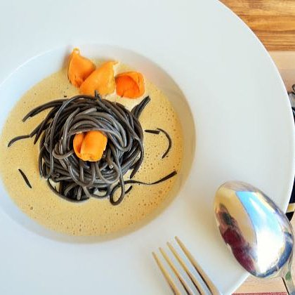 PastasRomero's tweet photo. Poniendo color a la mesa...Spaguetti Al Nero di Sepia #ÉxitoSeguro #Inspiración #Gastronomia #PastaPremium #PastasRomero
Foto: @deliciasdemayte https://t.co/umyTenYB5X