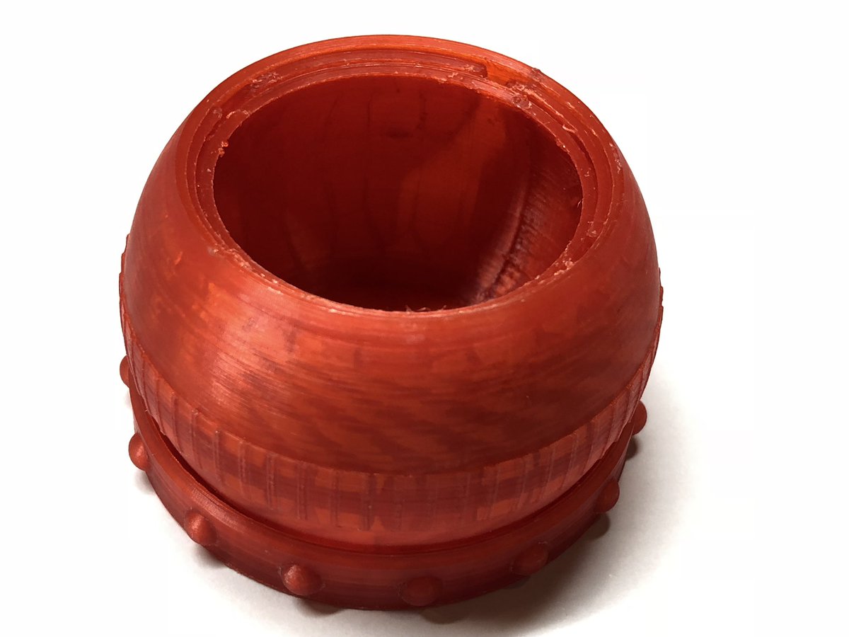 robot_kaito's tweet image. 初期の頃に遊びで出したやつ
おっさんの顔がでかくて倍率変えた時以来その機能使ったことないかも
#FLASHFORGE_Traning2