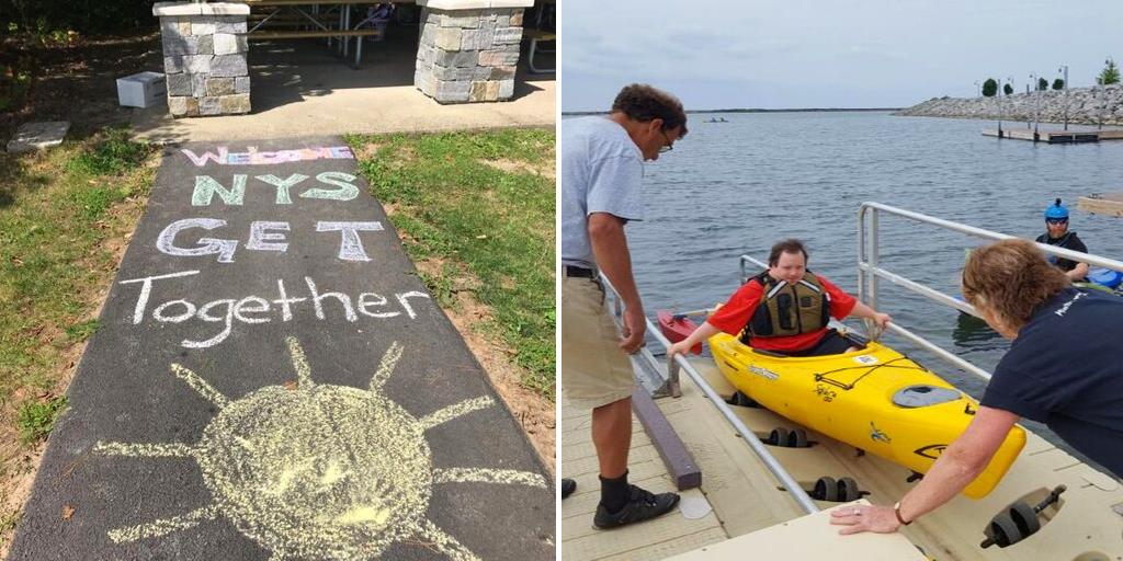 NYstateparks's tweet photo. What's new at @NYstateparks? Find out in our latest issue of Park Connect-- trail improvements, a camping discount, #GetTogetherDay, grant opportunities +more https://t.co/3QXdGd91Vr https://t.co/XM7FMx8Aic