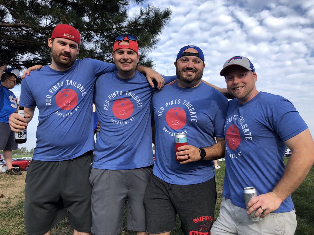 Since a certain buffalo based T-shirt company never wanted to let us model a shirt for them, we decided to make our own.  Check out Erieapparel.com use pinto in the check out for 20% off. #gobills