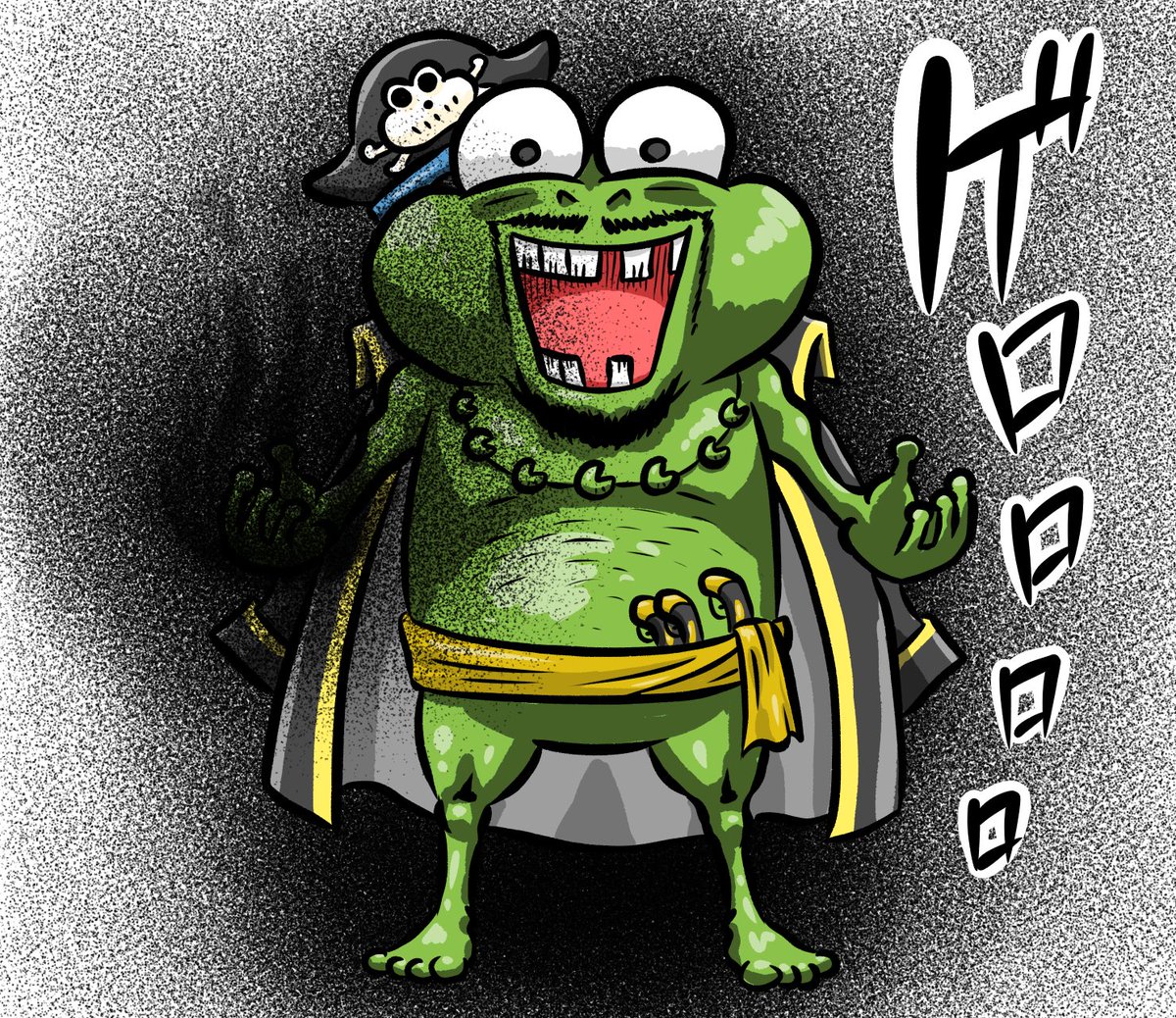 Hashtag 不愉快なカエル Na Twitteru