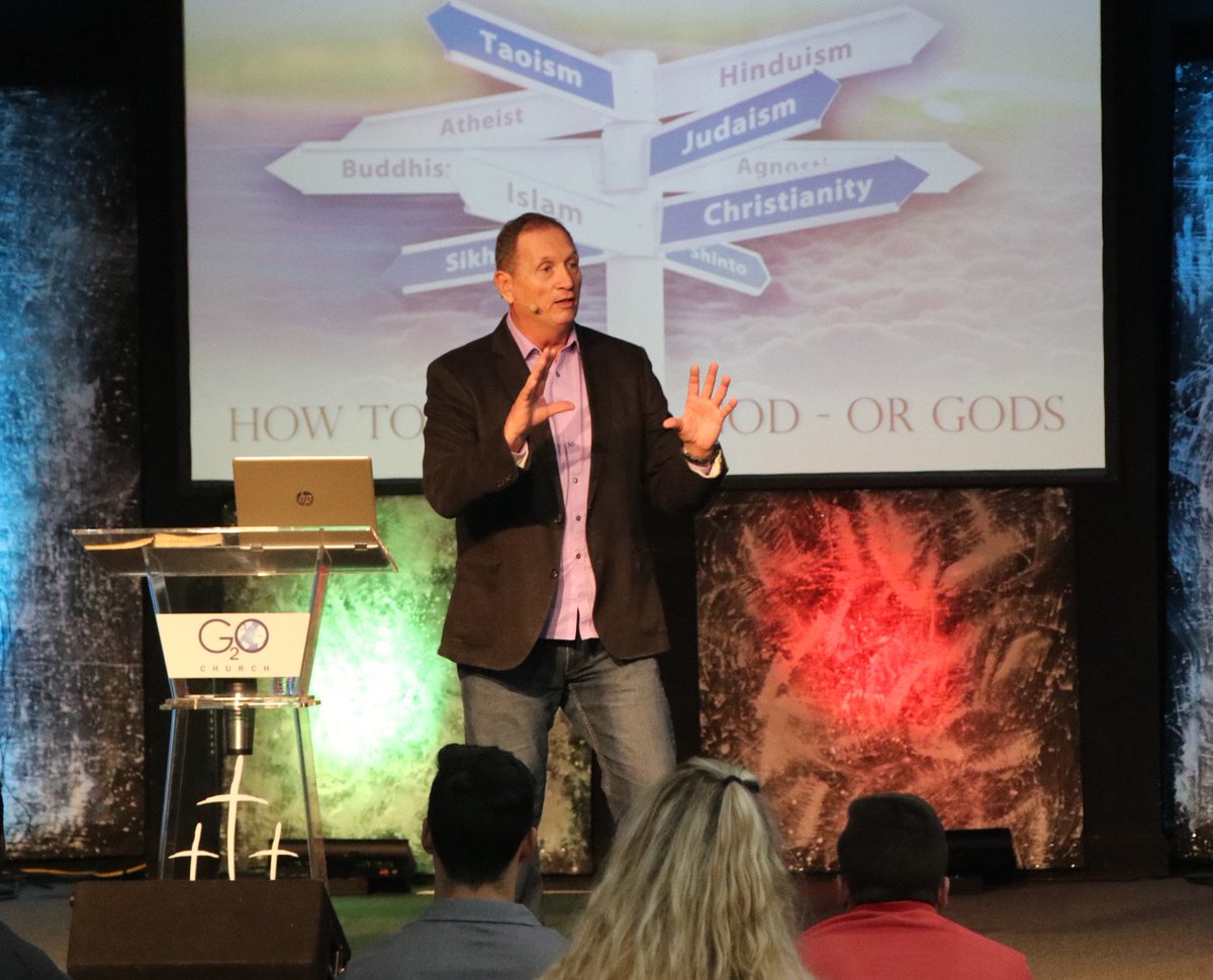 EveryNationTLH's tweet photo. So excited to have special guest Pastor Ken Dew with us today to tackle the question, "Is Jesus the Only Way to God?" https://t.co/6VEQMCpw2e
