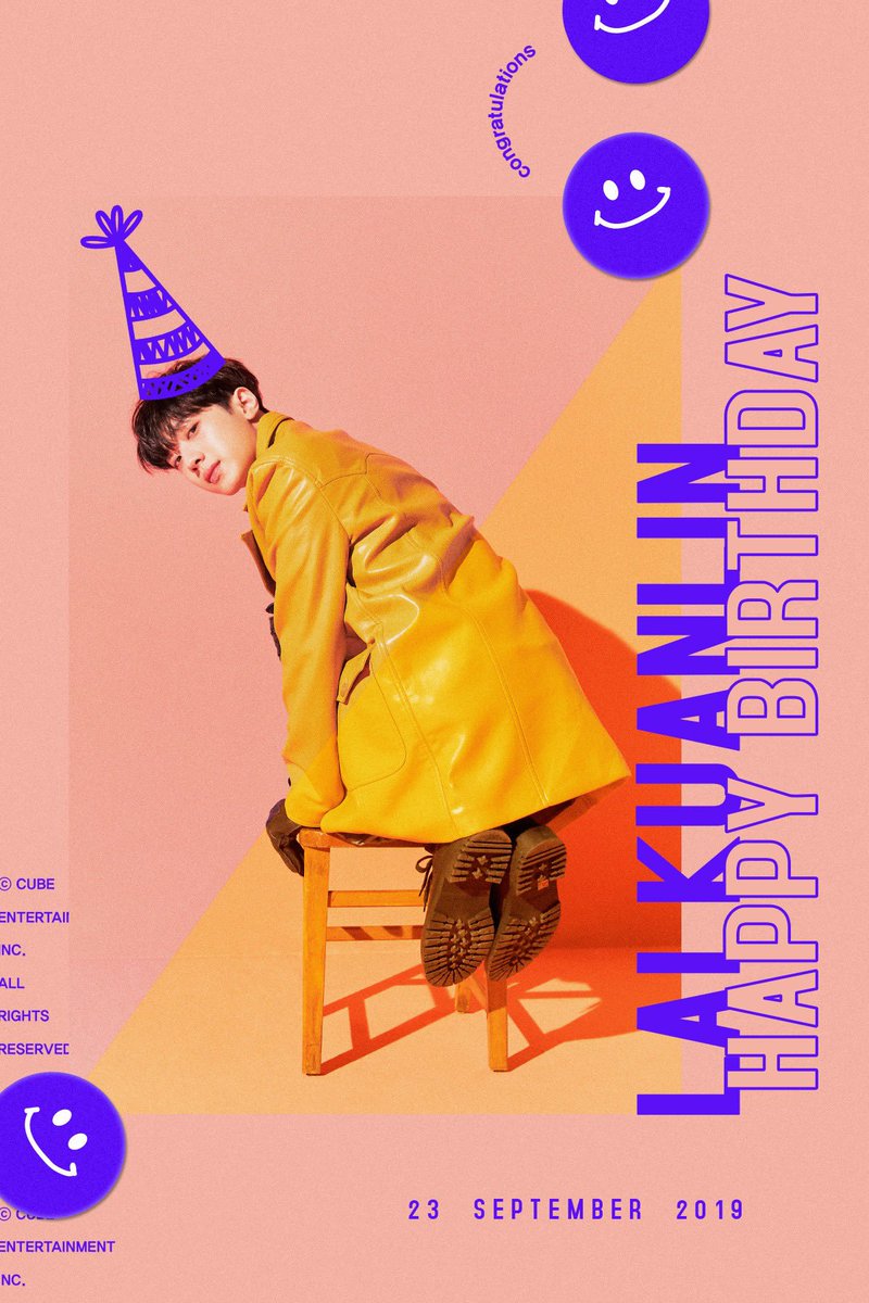 라이관린의 생일을 축하합니다!
HAPPY BIRTHDAY LAI KUANLIN-! 
#라이관린 #LAI_KUANLIN