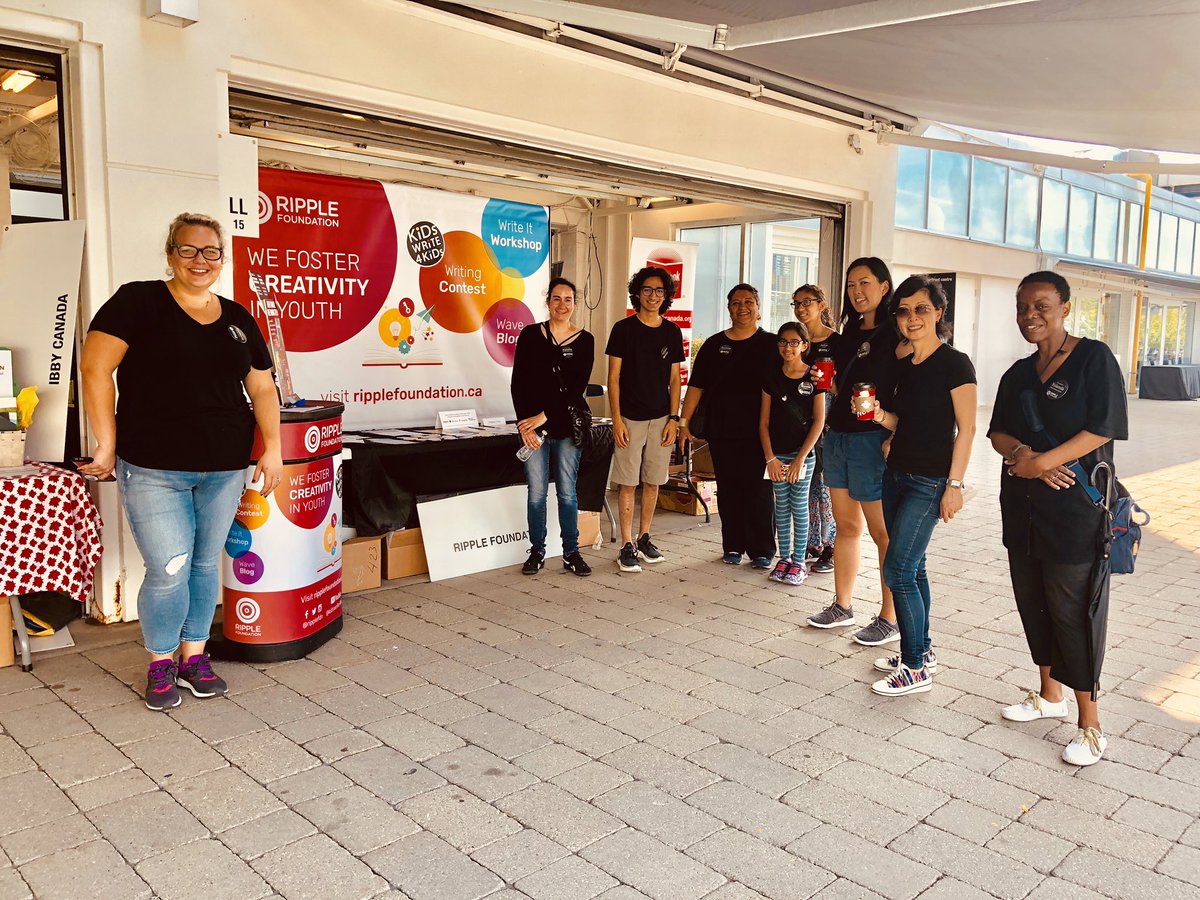 RipplePub's tweet photo. Second year at The Word on The Street. All ready to go, come by and see us. #wots #harbourfrontcenter https://t.co/N7VANSjAUN