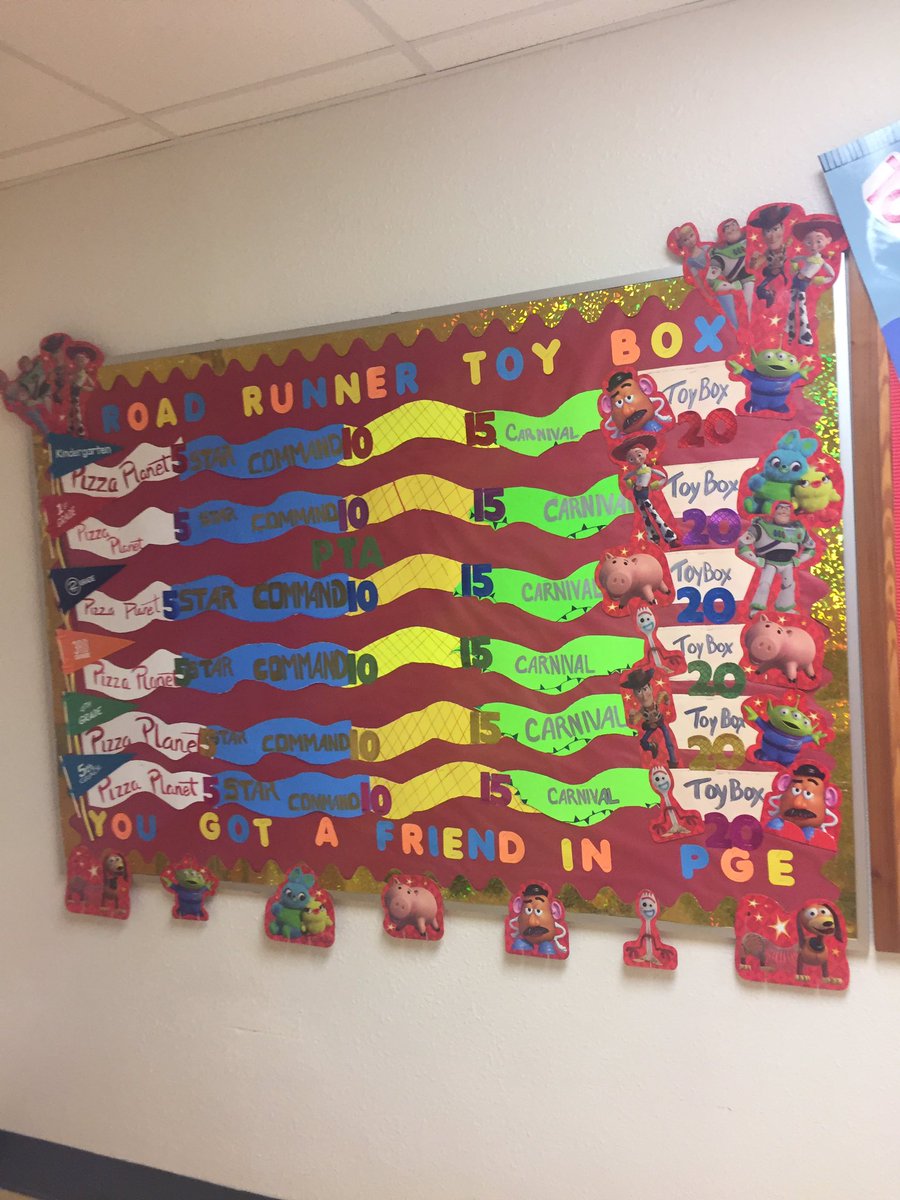 mshmacdonald's tweet photo. Pleasant Grove’s PTA made the cutest bulletin board this year!! https://t.co/ETj3mxIOW1