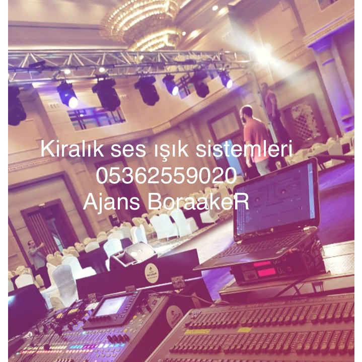 BoraakeR's tweet photo. Profesyonel ses ışık sistemleri kiralama organizasyon
0536 255 90 20
Anahtar teslim organizasyon...
Ses Işık Sistemleri
Sahne Podyum Platform
Truss
Görüntü
Dekor ve Süsleme
Protokol sistemleri ve ekipmanları
Fuar sistemleri ve ekipmanları
Şişme parkurlar
Festival ekipmanları https://t.co/3oknHt1sXY