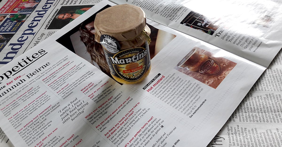 Not every day you wake up to find your little jar is featured in the Indo Foodie Pages - under an 'Ireland's Best' heading, delighted to see it's being enjoyed!

<a href="/sundayindepend1/">sundayindependent</a> <a href="/Meerespuddings/">meeres pork products</a> <a href="/DoyleJohnn/">John Doyle</a> <a href="/LEOCountyClare/">LEO Clare</a>