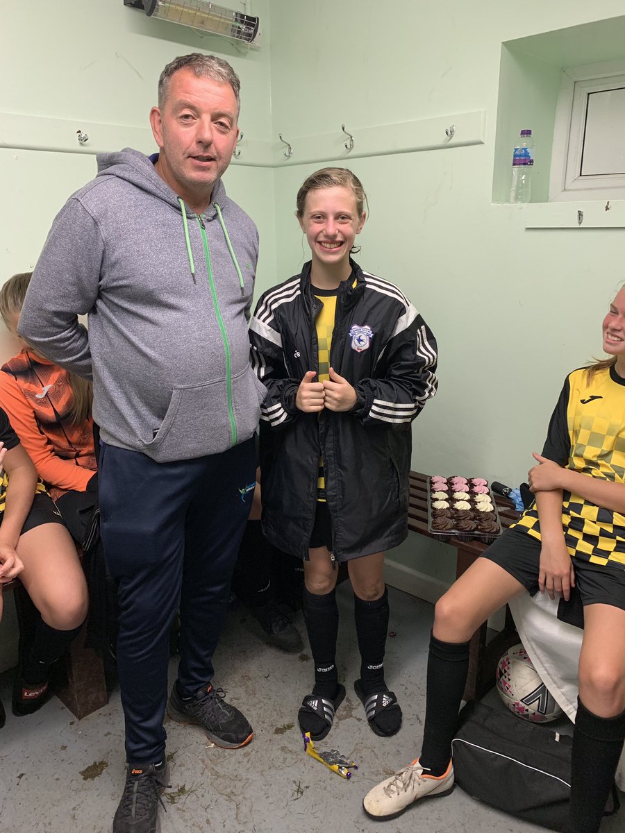aberdare_u16s's tweet photo. Well done @AberdareU14 nice 4-0 win today against Tranch. Well done Summer Williams for move of the match and Nia Mullock-awilliams on player of the match 🎖@StjohngirlsPE @StJohnsAberdare @YGACSfootball @AberdareFemales https://t.co/sZgCWGw7k5