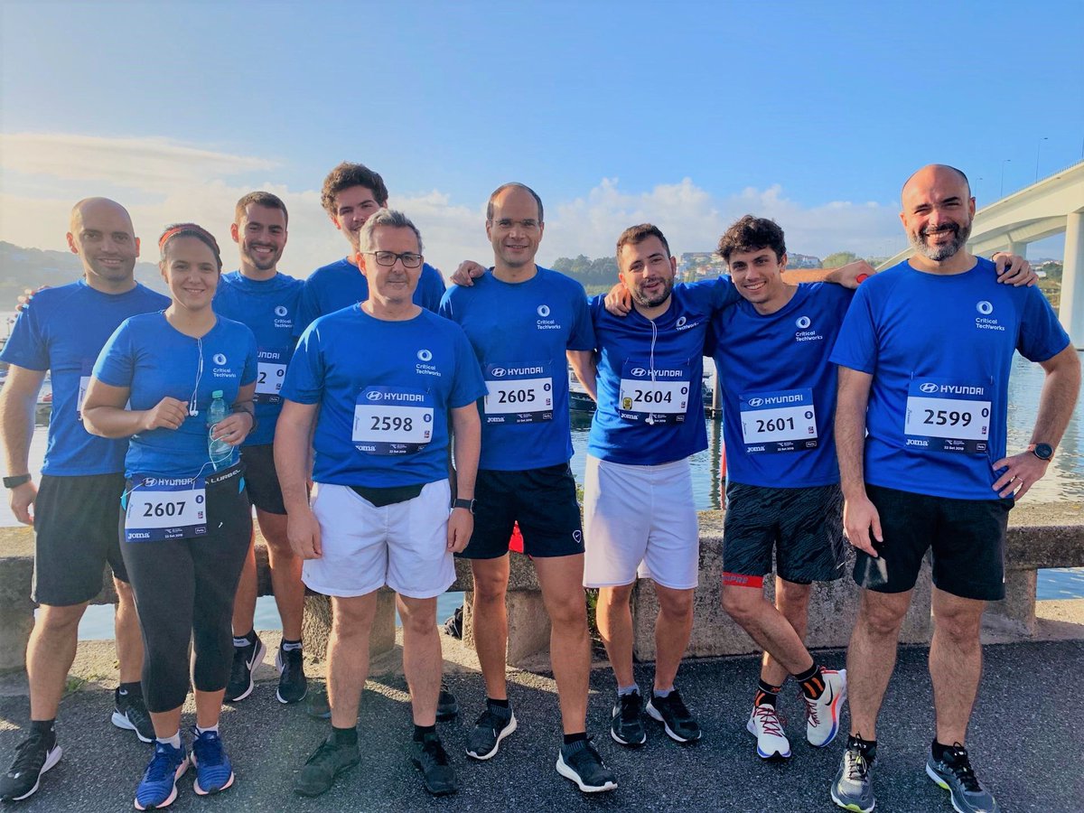 CTechWorks's tweet photo. 🏆 To our #ctwRunners, congratulations for your braveness! 🏃‍ 
We also would like to give a special thanks to RunPorto for the excellent organization and for the heart-warming reception of our team. 👏

#CTechWorks #JoinInMotion #HyundaiMeiaMaratonaPorto https://t.co/GX4MqGQsWK