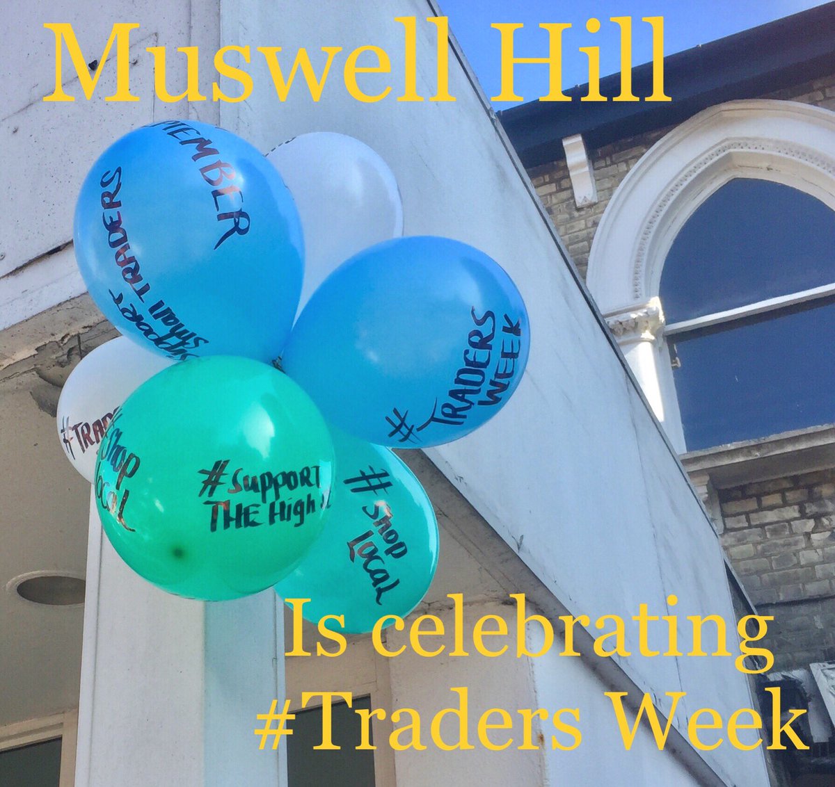 ITS TRADERS WEEK 
MUSWELL HILL 🎈🎈🎈
21st-28th September 
#Weneedyoursupport 
Did you know?
Local shop closures have hit record levels so we need your support to continue delivering goods & services✨ #saveyourhighstreet 
#saveourhighstreet #supportindiebusiness 
#muswellhill