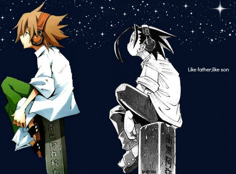 un_pocode's tweet photo. Ya que en el segundo episodio de #unpocode se habló de #shamanking aquí mi edit que subí hace una eternidad a Tumblr #yoh #hanna #shamankingflowers #edit @MXP3000 https://t.co/gyLCzQu33v